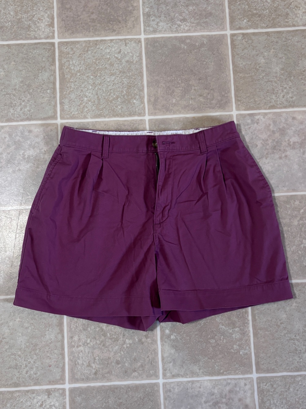 Old Navy Women's Plum Bermuda Shorts